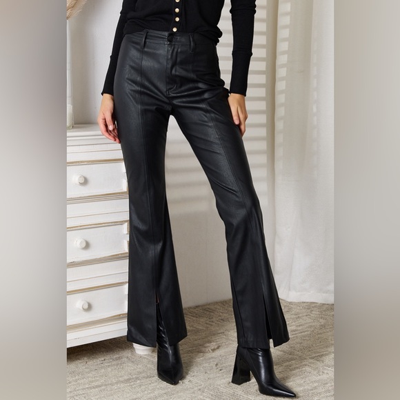NEW** - Kancan Slit Flare Leg Pants | OFFERS WELCOME - Picture 1 of 4